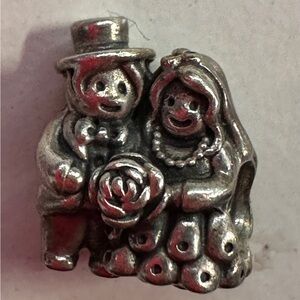 Pandora charm - Mr. And Mrs. - husband and wife